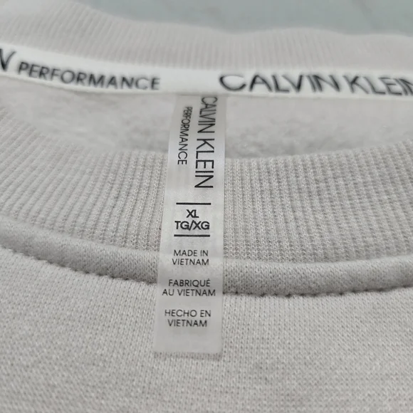 Calvin Klein Performance Womens Crew Neck Swestshirt Xl - Picture 2 of 7